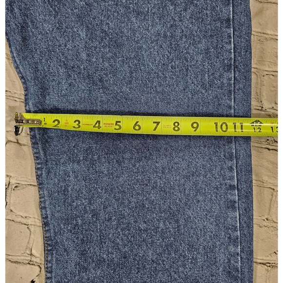 Levis 505 Orange Tab Deadstock USA Vintage Straight Leg Jeans Blue MENS SZ 42X30 - Picture 5 of 13